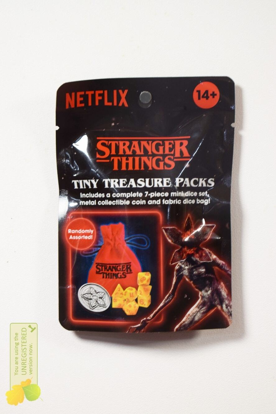 Sirius Dice Stranger Things Tiny Treasure Packs Surprise Bag